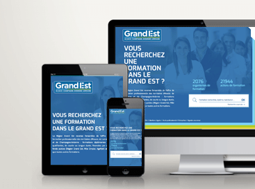 UX/UI design pour la création du site de formation de la région Grand Est