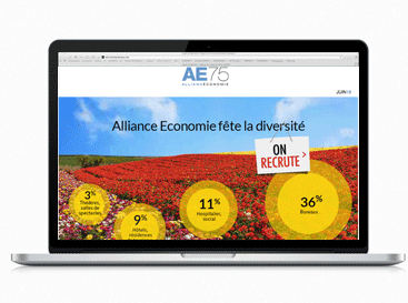 web design freelance, newsletter mailing AE75